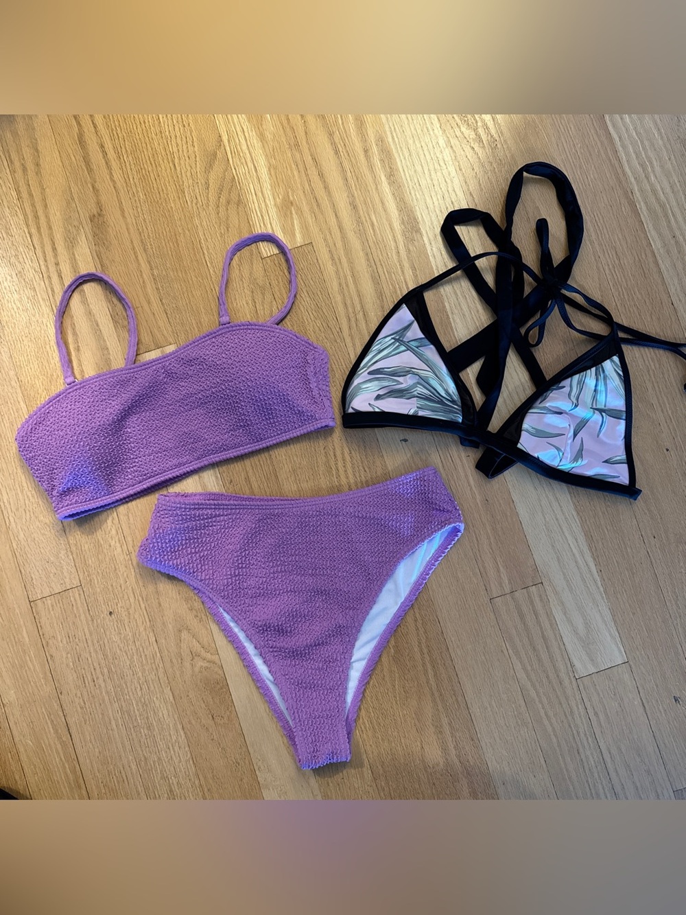 3-piece bikini swim set bundle